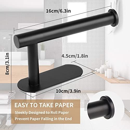 Premium Rust-Proof Toiletpaper Holder Stainless Steel Wall-Mounted