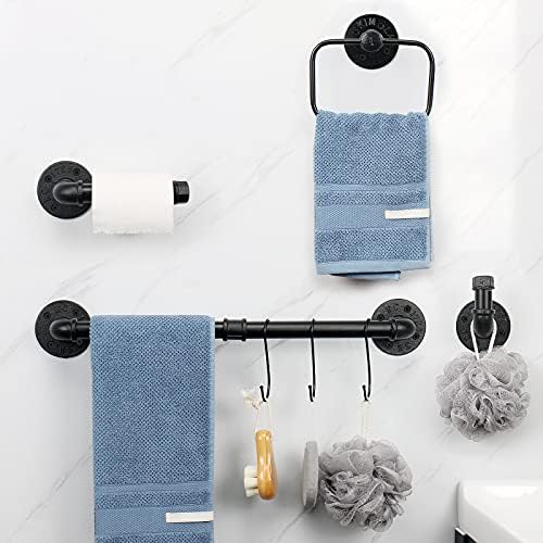 4-Piece Bathroom Towel Holder Kit