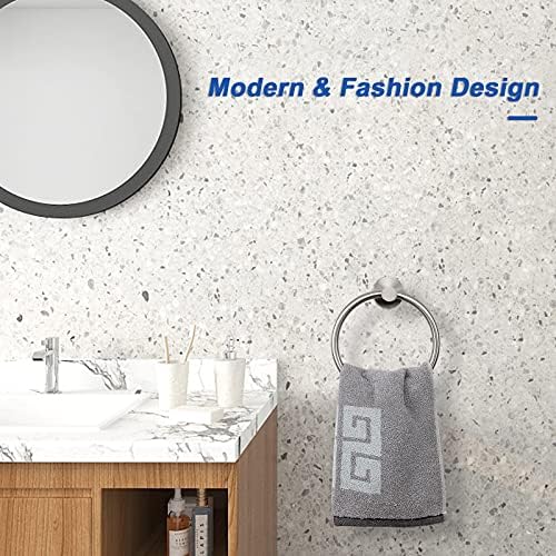 NearMoon Bath Towel Ring Rust-Resistant Premium Stainless Steel Bathroom Towel Holder