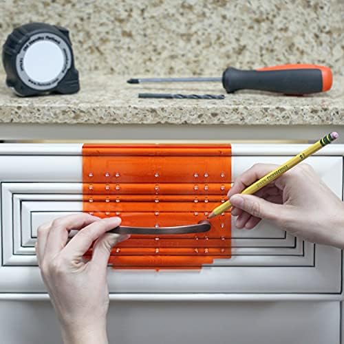 Cabinet Door Drawer Drill Template