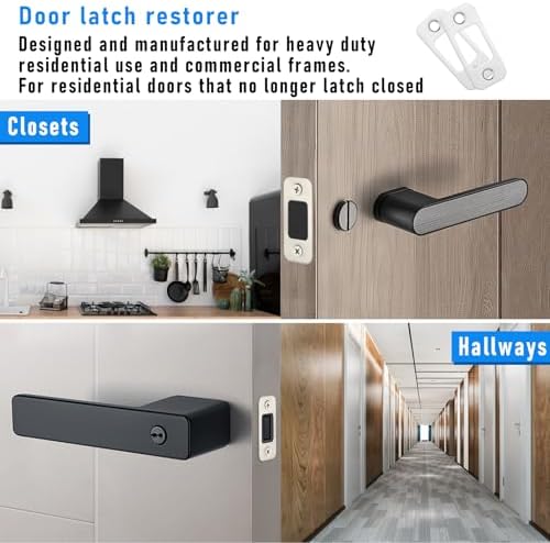 Sturdy Stainless Steel Door Strike Plate for Home Commercial Use