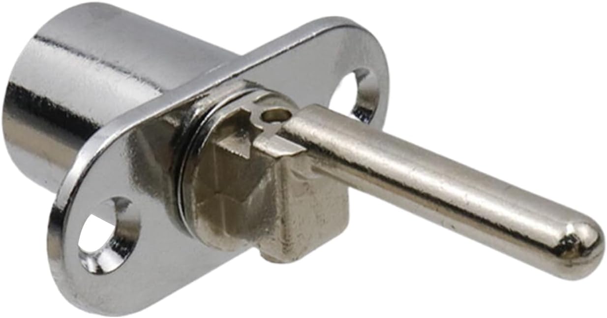 Bisbai 2-Piece Drawer Locks with Zinc Alloy Keys - Durable and Secure Desk Wardrobe Cabinets