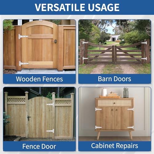 Sturdy Outdoor Hinges Heavy Duty Gate Barn Door Hinges
