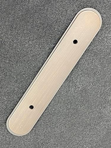 Lock-Down 3 in Oval Backplate Oil-Rubbed Bronze