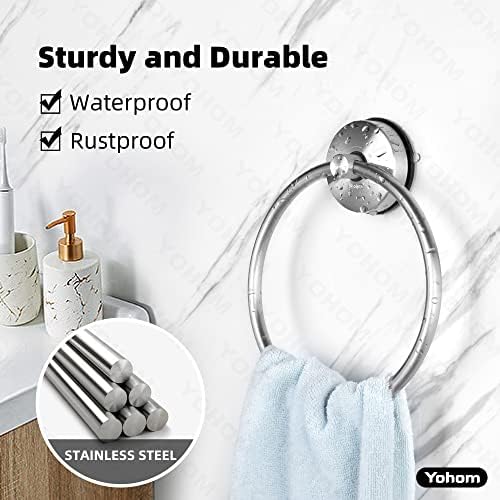 YOHOM Suction Cup Towel Holder