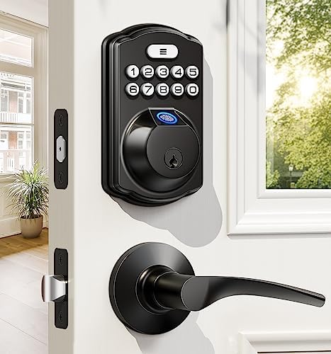 Veise Door Lock with Fingerprint Keyless Entry