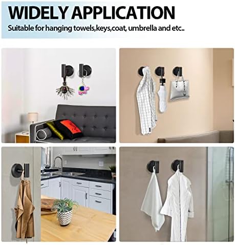 Kruodop Towel Holder 2-Piece Wall Mount for Bathroom