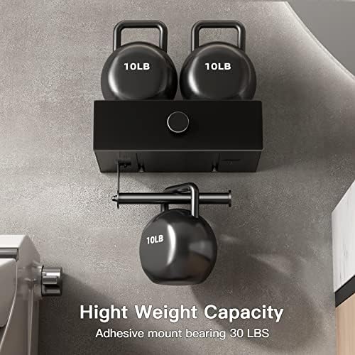 VOLDRA Toilet Paper Holder Wall Mount with Storage