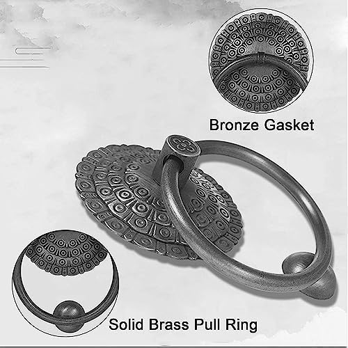 Katzowen Antique Metal Door Knocker - Vintage Front Door Decor 175cm688INCH