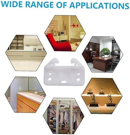 Drawer Organizer Ensure Space Tidying Plastic Slide Track for 100pcs