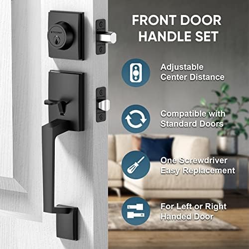 TIconn Heavy Duty Door Handle Set