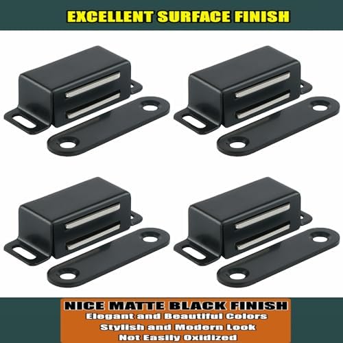 Heavy Duty Barn Door Lock with Matte Black Finish