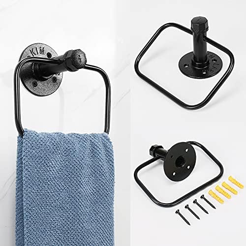 4-Piece Bathroom Towel Holder Kit