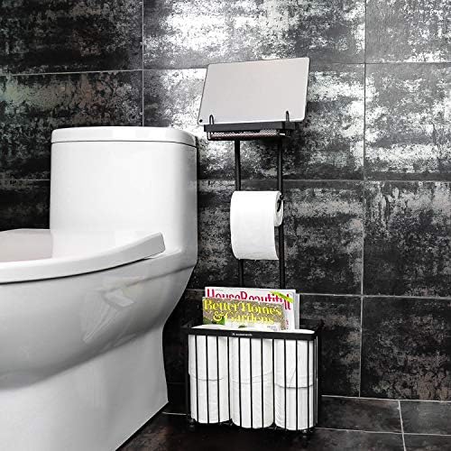 Moveable Freestanding Toilet Paper Holder