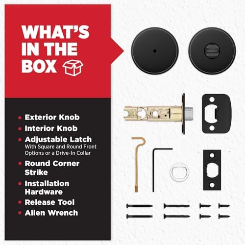 Kwikset Pismo Door Knob with Privacy