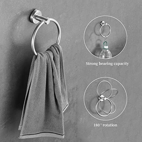 Hinmood Complete 10-Piece Bathroom Hardware Kit Durable Trends for Modern Bathrooms