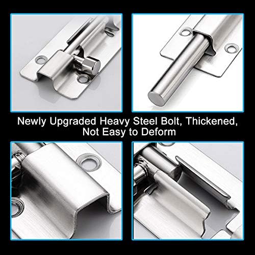 Durable 3-Inch Barrel Bolt Lock