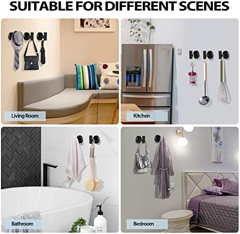 Kruodop Towel Holder 2-Piece Wall Mount for Bathroom