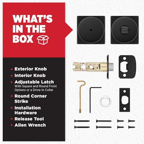 Kwikset Pismo Door knob with Privacy Features