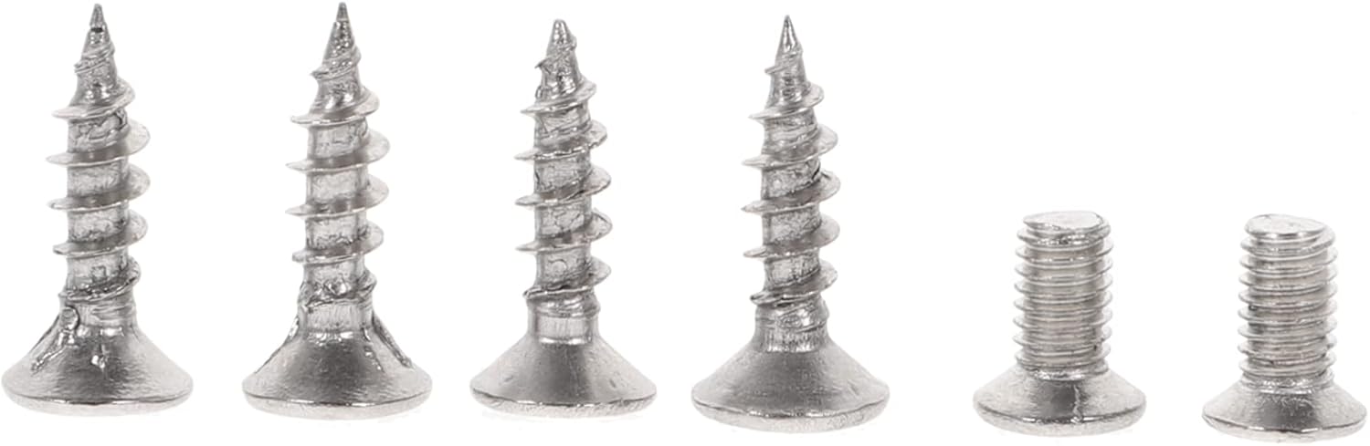 SOESFOUFU Cabinet Door Hinge Repair Kit 6-Piece Set screws for Wood Furniture Mending