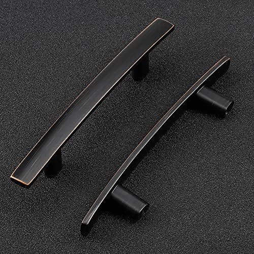 Ravinte 25-Piece Curved Cabinet Handles Oil-Rubbed Bronze