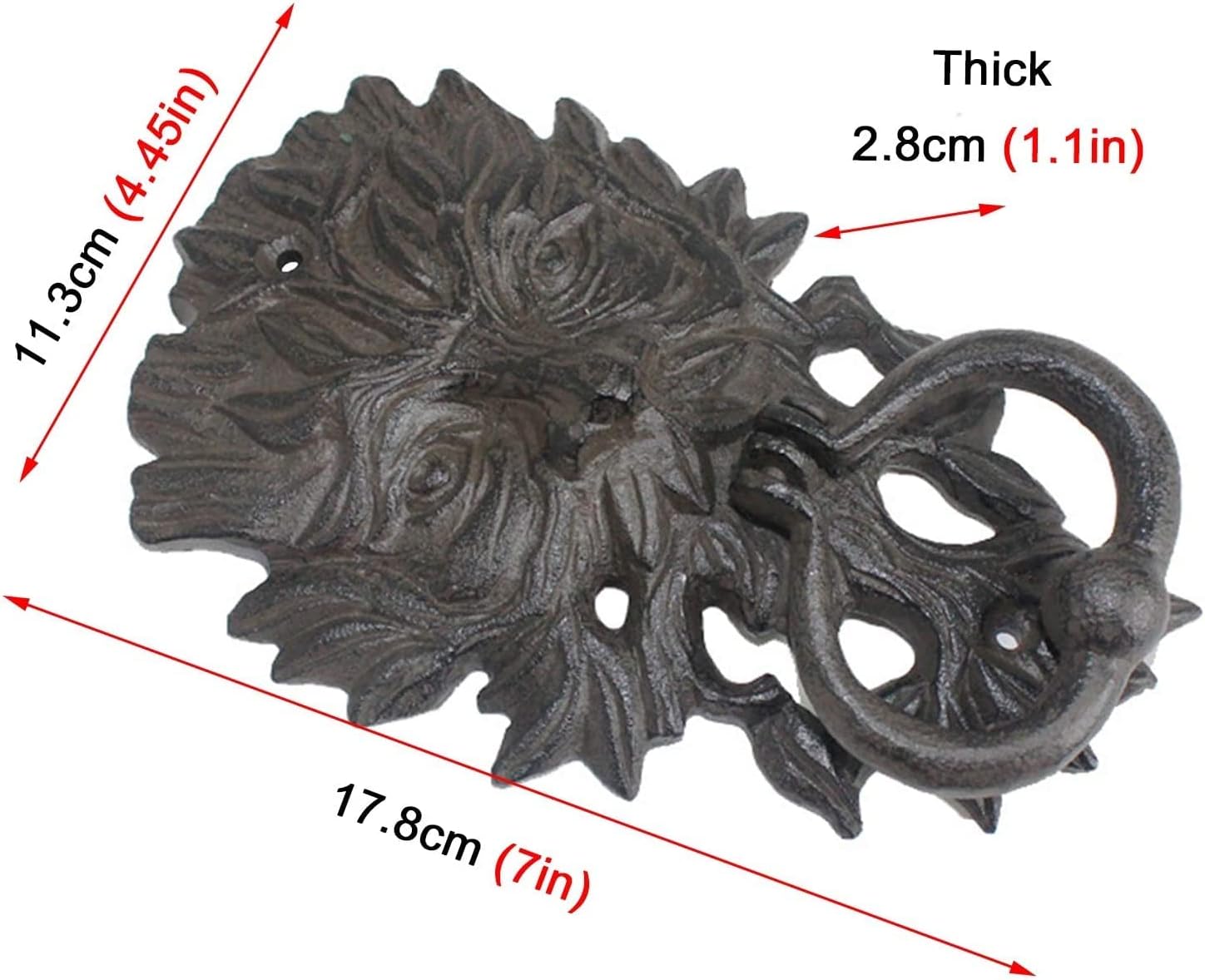 Vintage Iron Door Knocker Front Door Decor