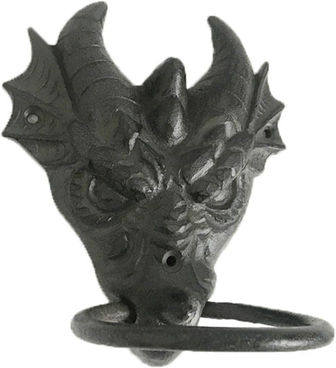 Front Door Door Knocker - Vintage Dragon Head Door Decor