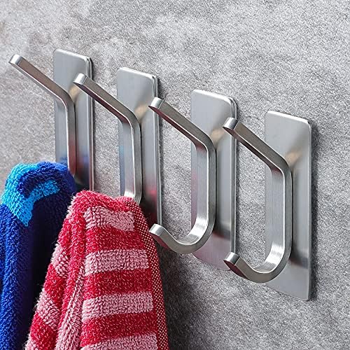 Stainless Steel Towel Hook Set