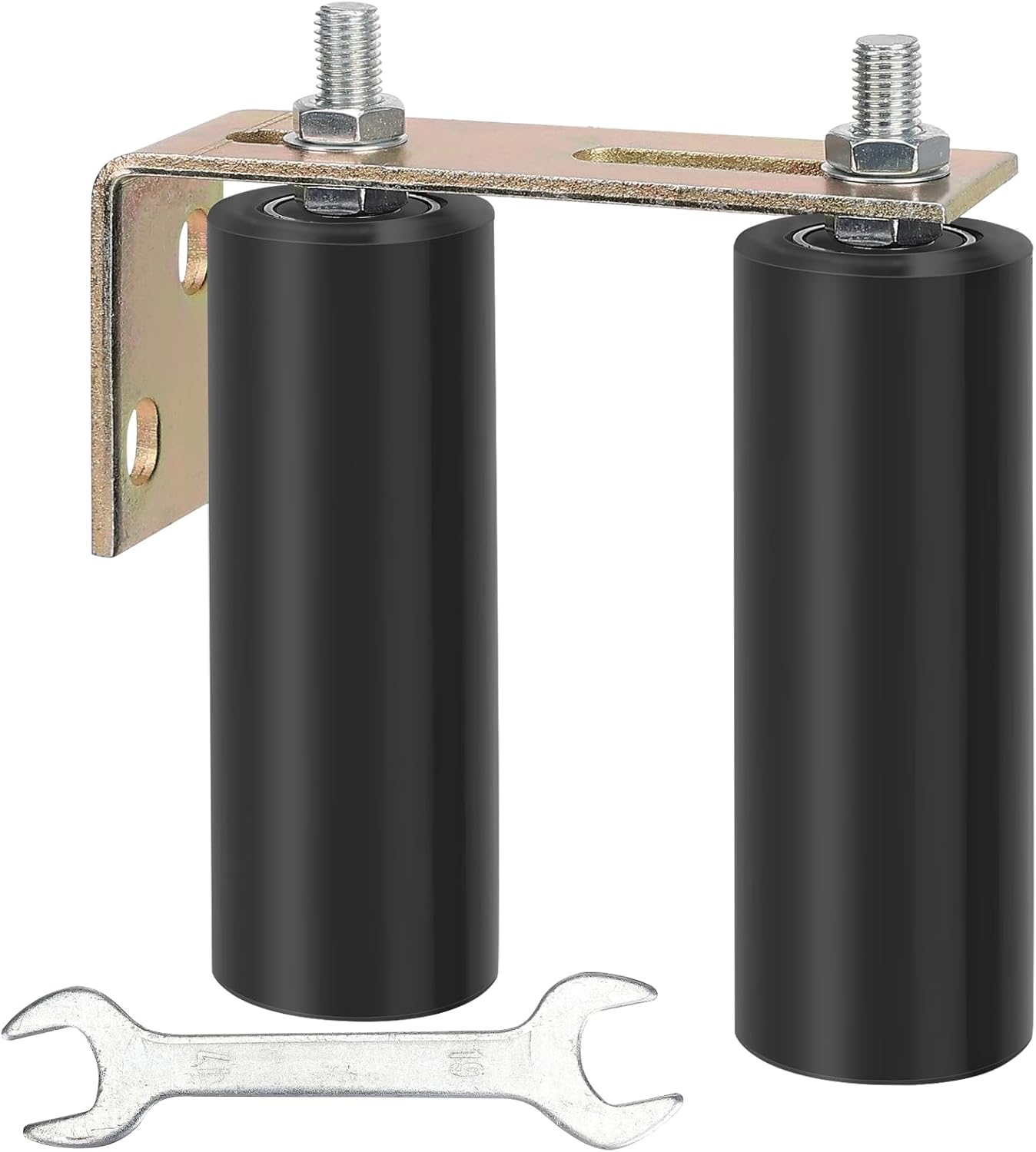 Neiteli 6 L-Shaped Gate Roller Bracket Adjustable Heavy Duty Universal Color Galvanized