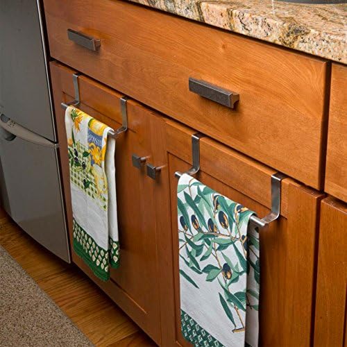 2-Piece Hand Bathroom Towel Hook Brushed Steel Easy Install Rust-Proof