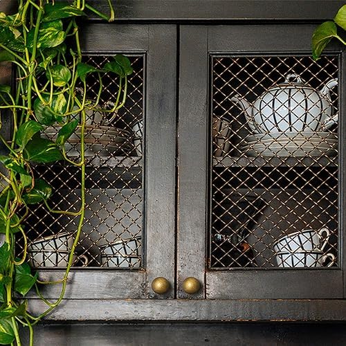 Set of 12 - Sleek Round Antique Brass Cabinet Knobs - Retro and Minimalist Hardware for Stylish Home Enhancement