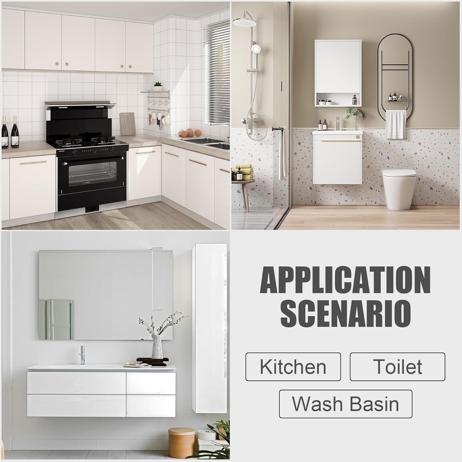 Adjustable 304 Stainless Steel Towel Bar for Bathroom Sturdy and Rust-Proof Towel Holder