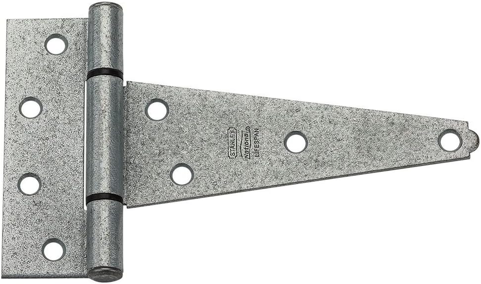 n129-452 v286 extra heavy hinges in galvanized 2 pack 6-inch national hardware