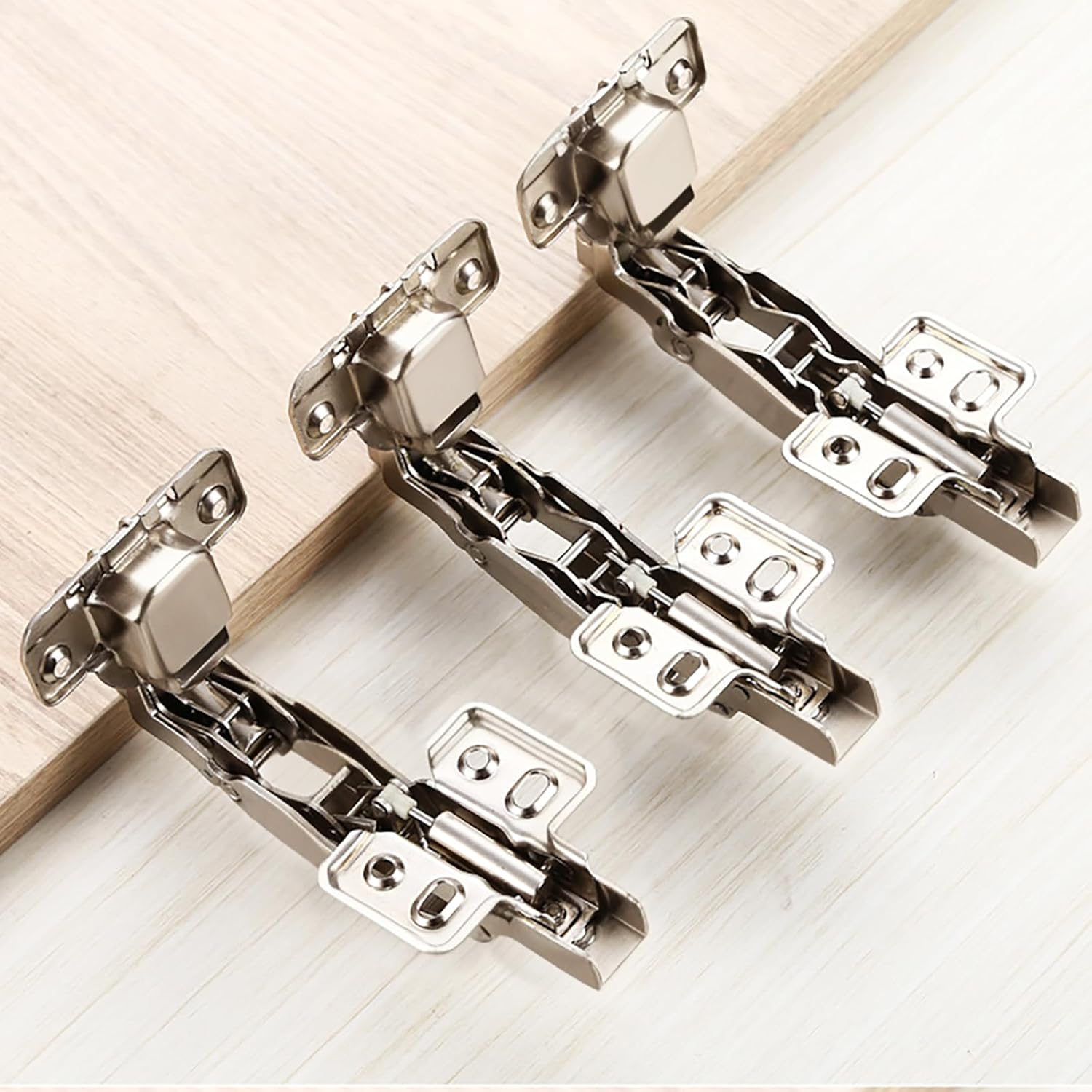 165-Degree 2-Piece Hinges for Cabinet Corners Kitchen Doors