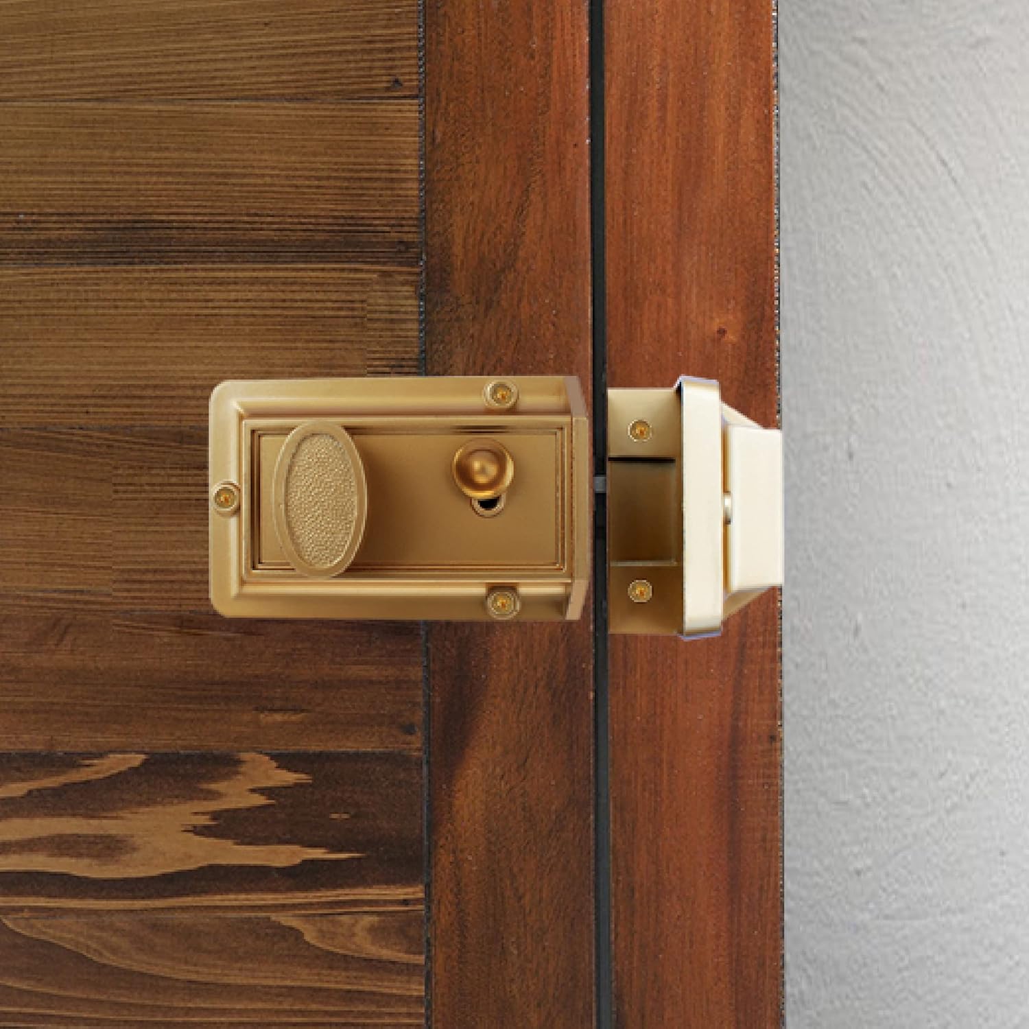 Secure Your Home with the Heavy Duty Night Latch Door Lock from Nu-Set