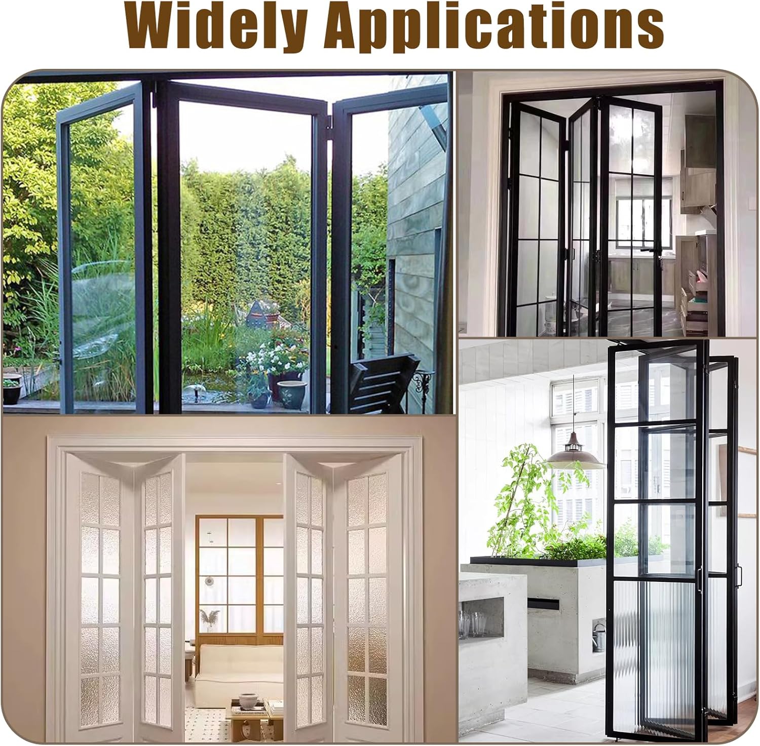 Premium Bifold Door Repair Kit for Homeowners Easy to Install and Durable for Up to 50 lbs