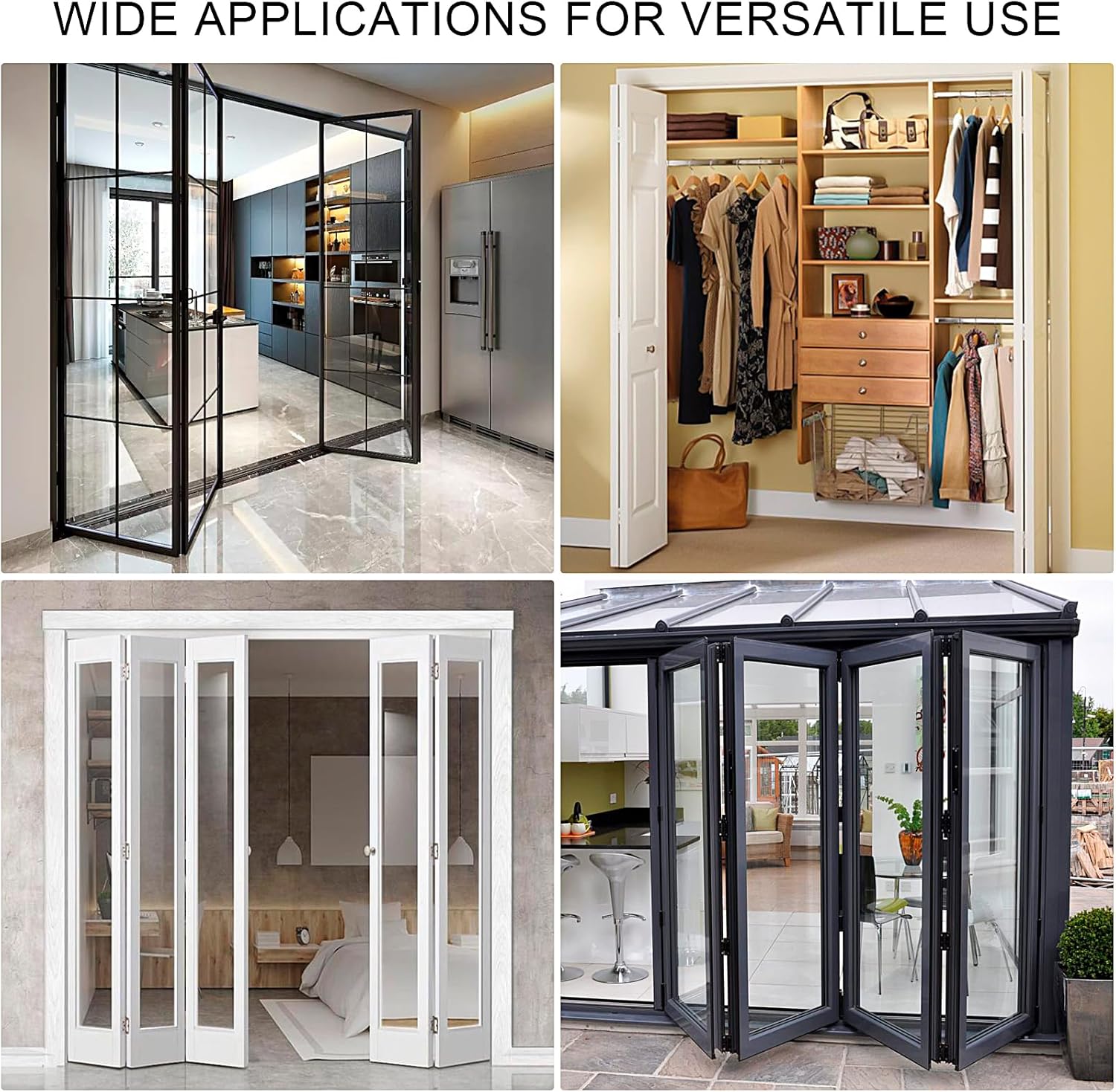 Bifold Door Hardware Repair Kit - Easy bifold door repair for sliding pocket and barn doors